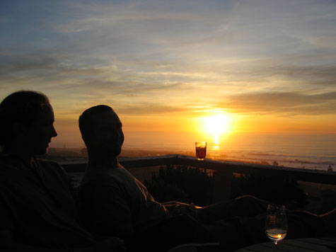 Sunset from Balcony